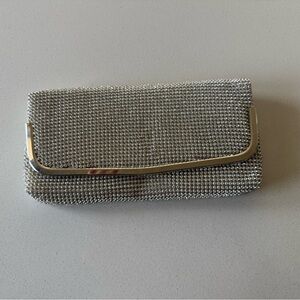 Silver Sparkle Evening Bag